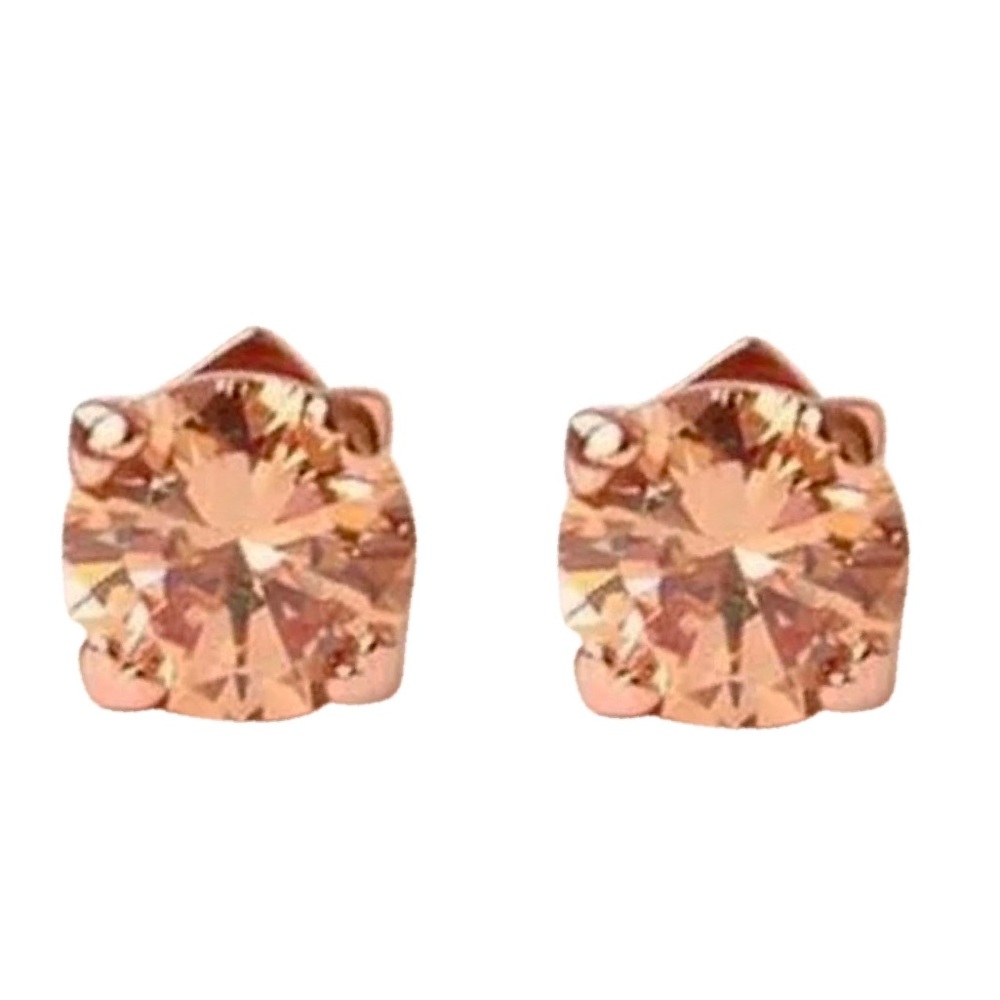 $58 Kate Spade Heartful Prong Stud Earrings in Light Colorado